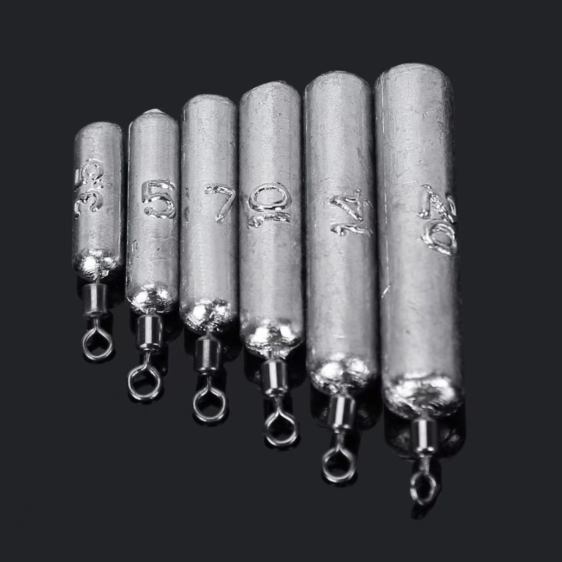 Fishing Equipment On Sale - 15PCS/Lot Drop Shot Sinkers 3.5g/5g/7g/10g/14g/20g Tabung