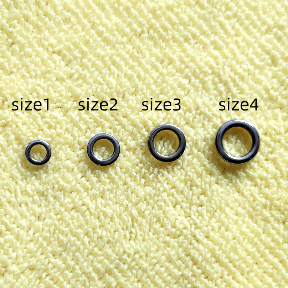 DNDYUJU 50 Buah Cincin Pancing - Fishing Equipment Used ulasan dan harga