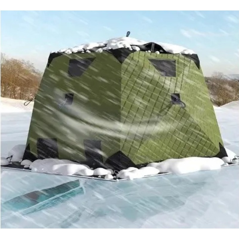 Tenda Memancing Es Berbentuk H - Fishing Equipment Needed ulasan dan harga