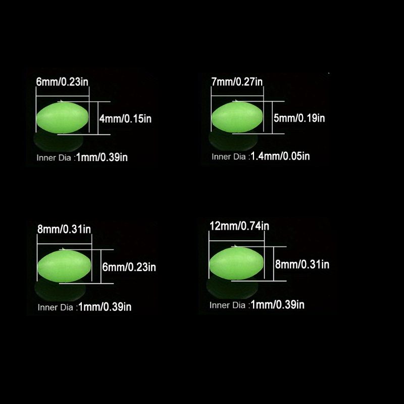 100pcs/lot Manik-manik Pancing - Fishing Equipment On Sale ulasan dan harga