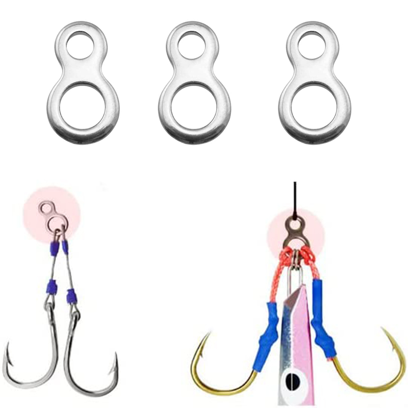 10-50pcs baja tahan karat mema - Fishing Equipment On Sale ulasan dan harga