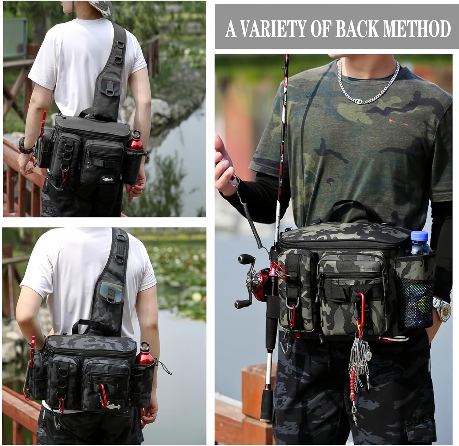 Tas Selempang Pancing - Ransel - Fishing Equipment Storage ulasan dan harga