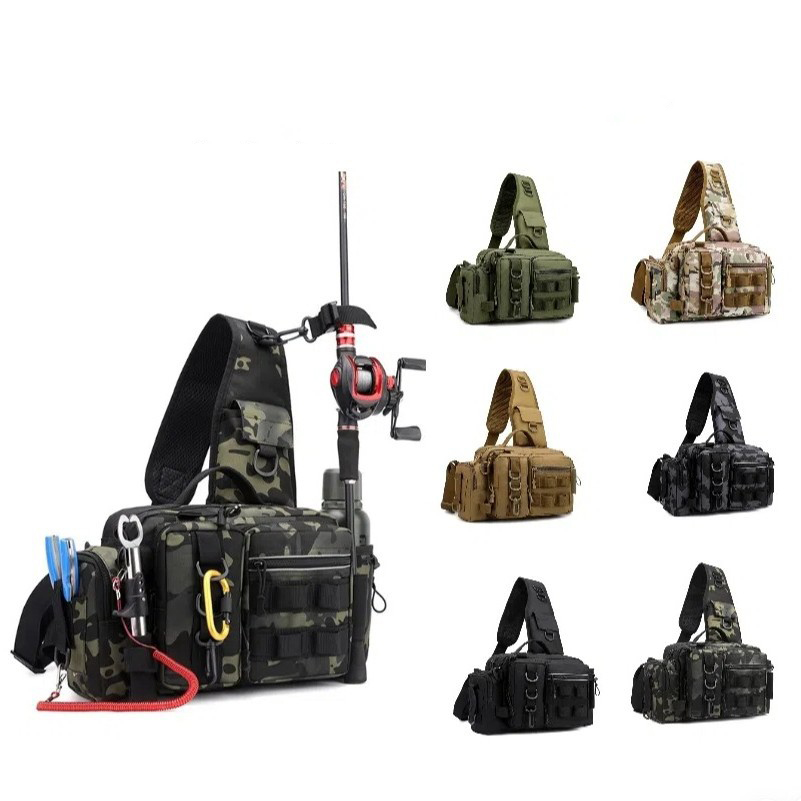 Tas Selempang Pancing - Ransel - Fishing Equipment Storage ulasan dan harga