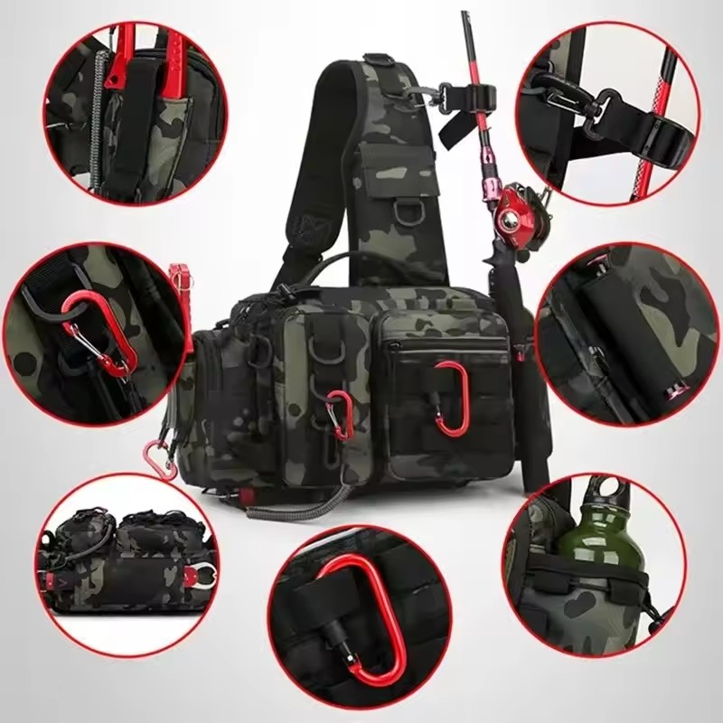 Tas Selempang Pancing - Ransel - Fishing Equipment Storage ulasan dan harga