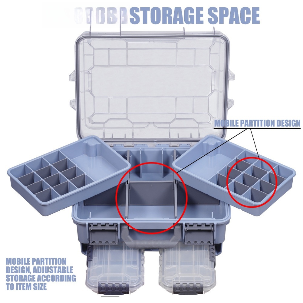 1 Buah Kotak Peralatan Memanci - Fishing Equipment Storage ulasan dan harga