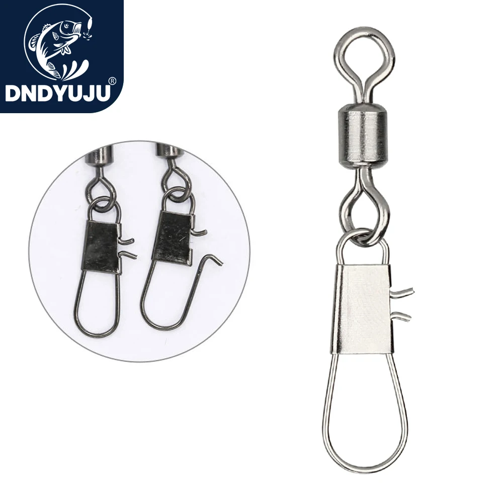 Dndyuu 50 buah konektor pancin - Fishing Equipment Used ulasan dan harga