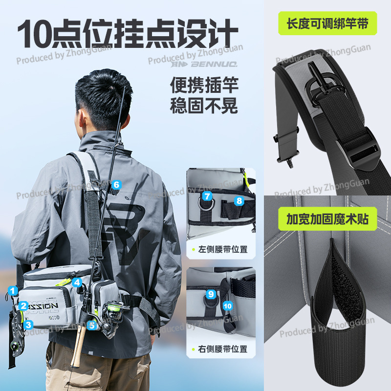 Tas Pinggang Multifungsi Tahan - Fishing Equipment Storage ulasan dan harga